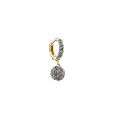 Orecchino cerchio sfera pendente Orecchino cerchio sfera pendente