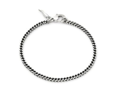 Bracciale grumetta quadra piccola Bracciale grumetta quadra piccola