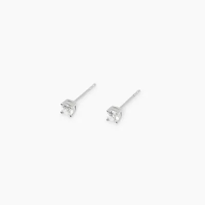 Orecchini punto luce con diamante lab-grown 0,06 carati MY DIAMOND