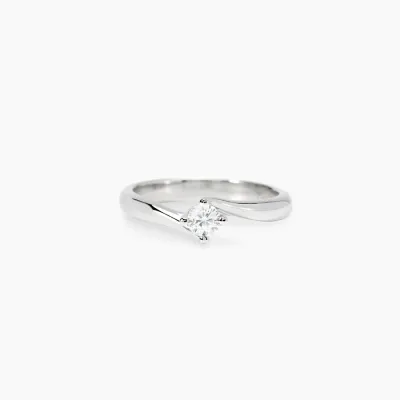 Anello solitario con diamante lab-grown 0,20 carati MY DIAMOND Anello solitario con diamante lab-grown 0,20 carati MY DIAMOND
