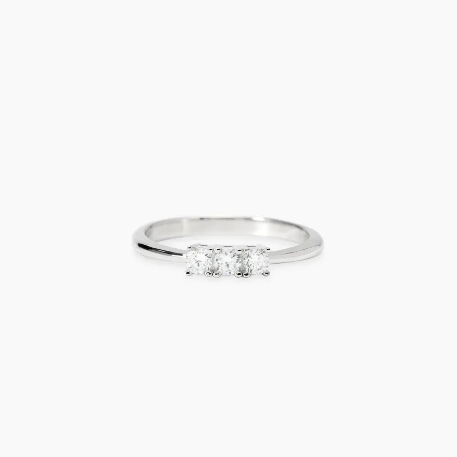 Anello trilogy con diamanti lab-grown 0,27 carati MY DIAMOND Anello trilogy con diamanti lab-grown 0,27 carati MY DIAMOND