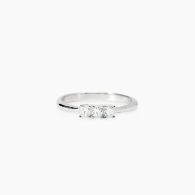 Anello trilogy con diamanti lab-grown 0,27 carati MY DIAMOND Anello trilogy con diamanti lab-grown 0,27 carati MY DIAMOND
