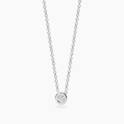 Girocollo con punto luce tondo in diamante lab-grown 0,08 carati MY DIAMOND Girocollo con punto luce tondo in diamante lab-grown 0,08 carati MY DIAMOND