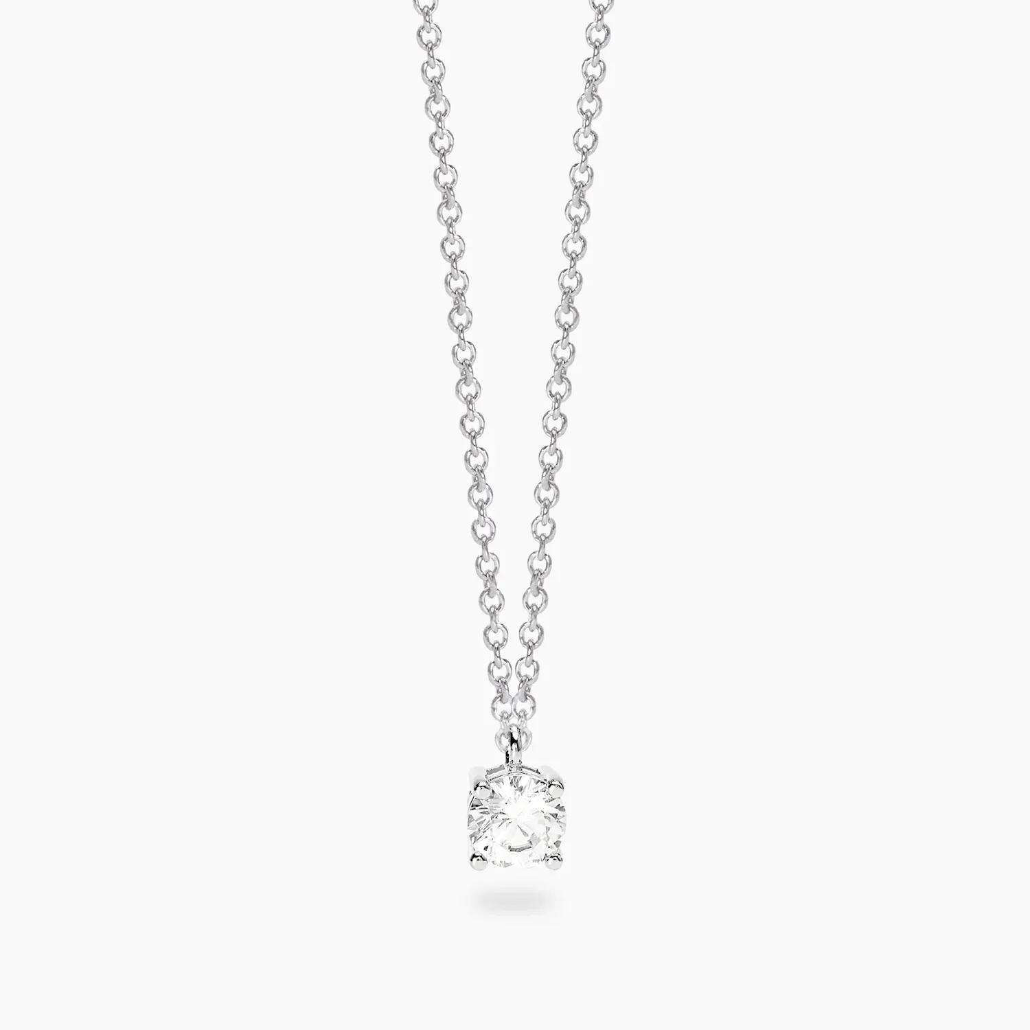 Girocollo in argento con diamante lab-grown 0,41 carati MY DIAMOND Girocollo in argento con diamante lab-grown 0,41 carati MY DIAMOND