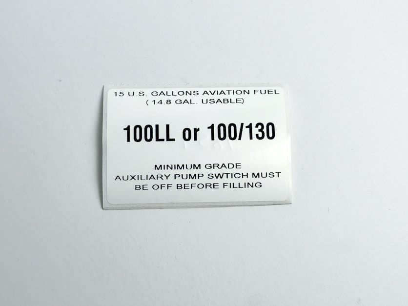 FA221-2 (Placard Filler, Neck, A185F, Extended Tip, 100LL)
