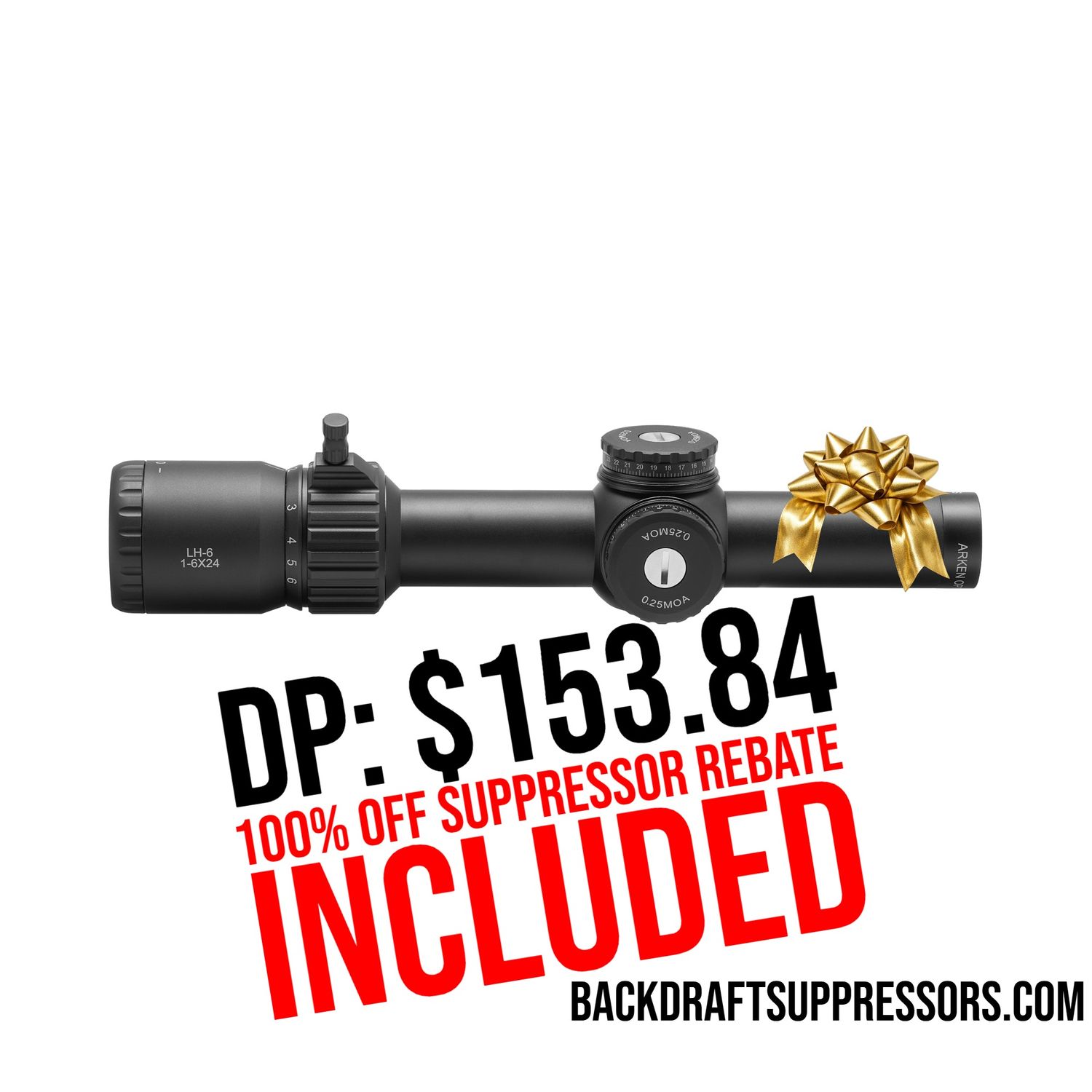 LH-6 1-6x24 SFP LPVO | Illum. KLBOX | 30mm Tube