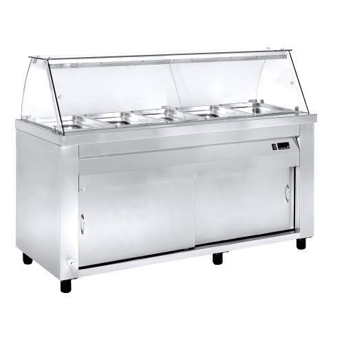 Bain-marie verwarmde vitrinekast MM ED 172G