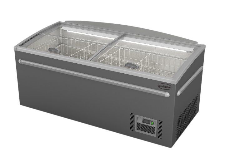 SUPERMARKT VRIESKIST GRIJS KOP ELEMENT AUTOMATISCHE ONTDOOIING