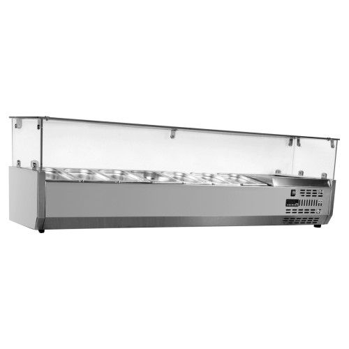 Tafelmodel saladevitrine