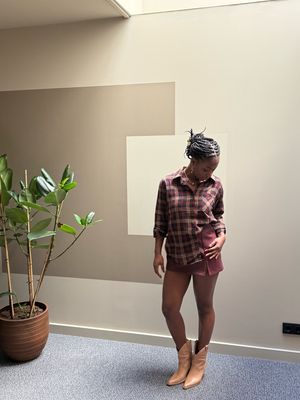 Blouse ruit