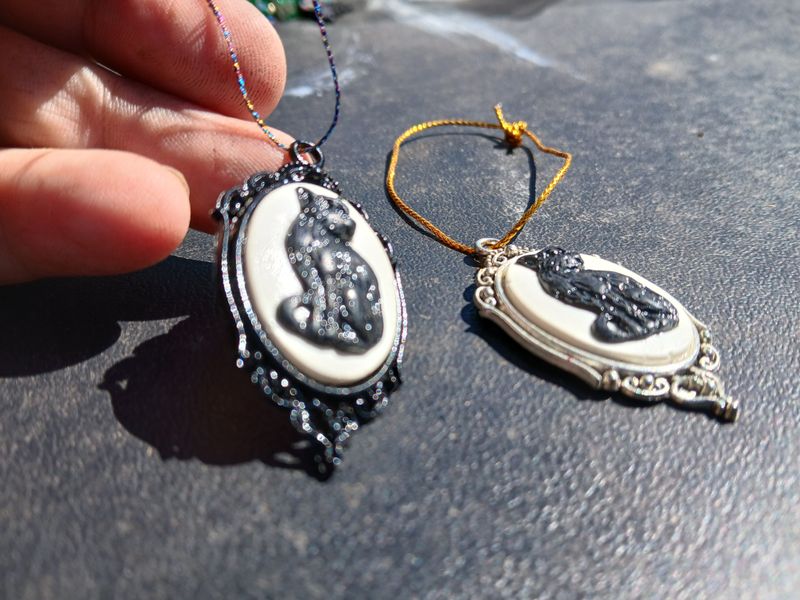 Vintage Cat Ornament