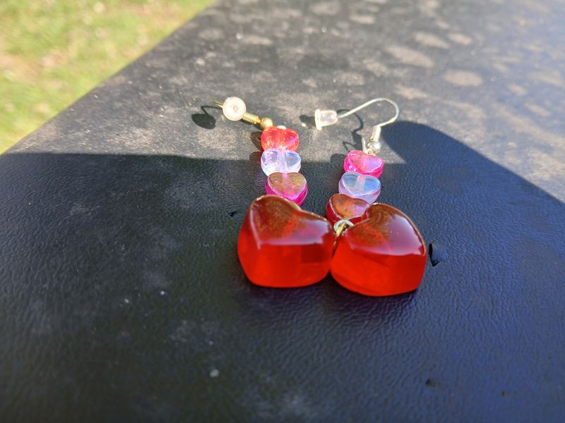 Valentine Heart earrings
