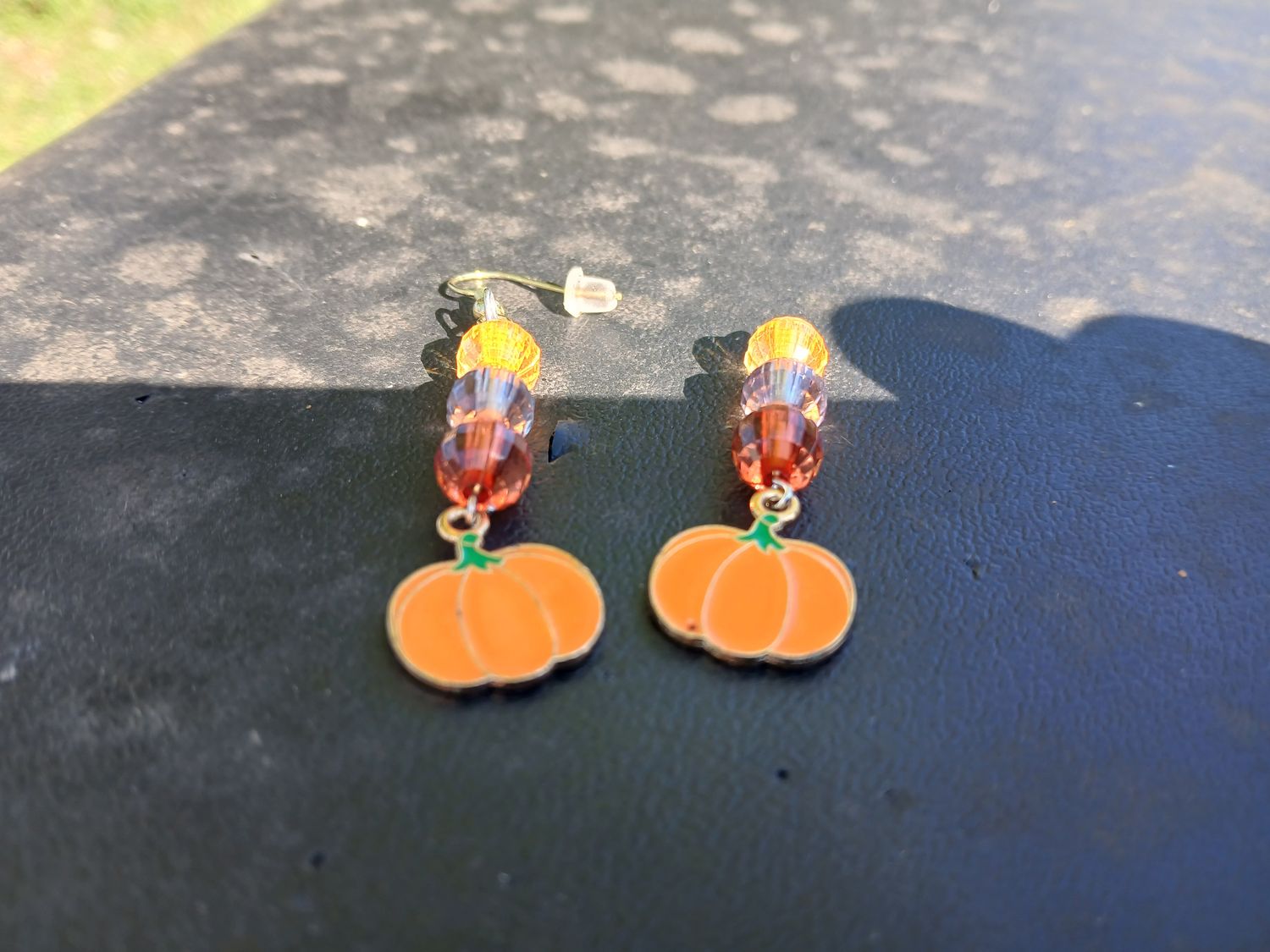 Pumpkin Earrings