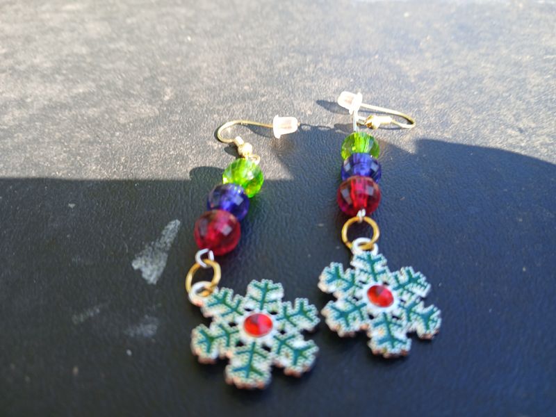 Snowflake Earrings