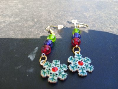 Snowflake Earrings