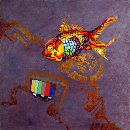 &quot;Fish&quot; print, Street Menagerie series