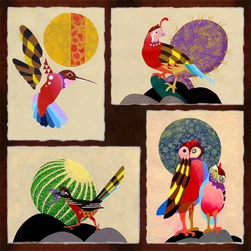 Whirling Arrow Desert Birds, Sonoran Birds series