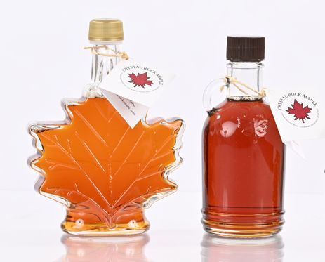 250ml Glass Leaf