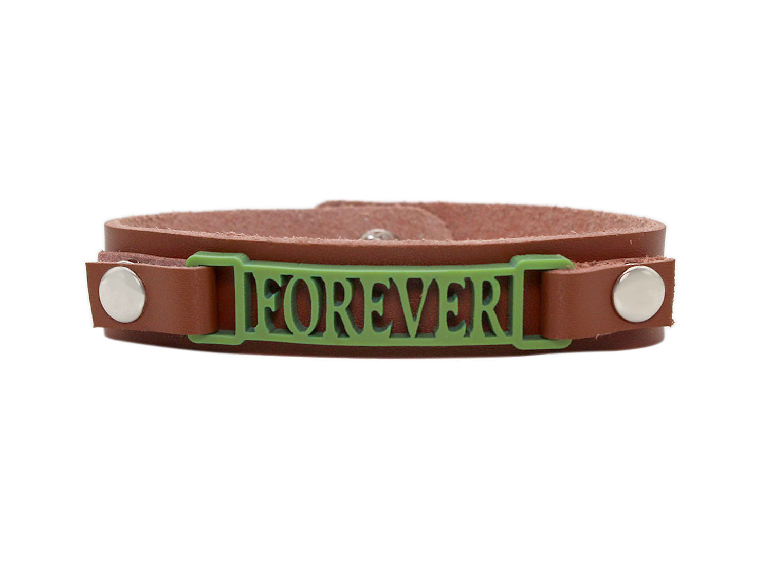 Metropolitan Cuff with Zoe Style Plaque "Forever"