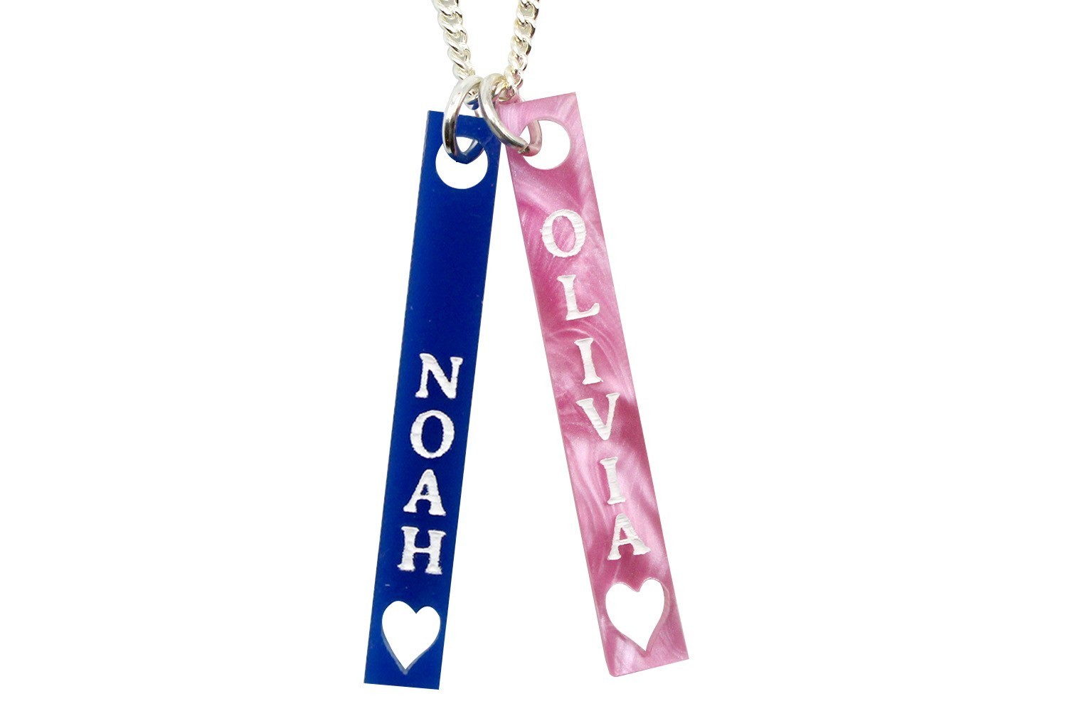 Custom Children's Names on Chain Necklace