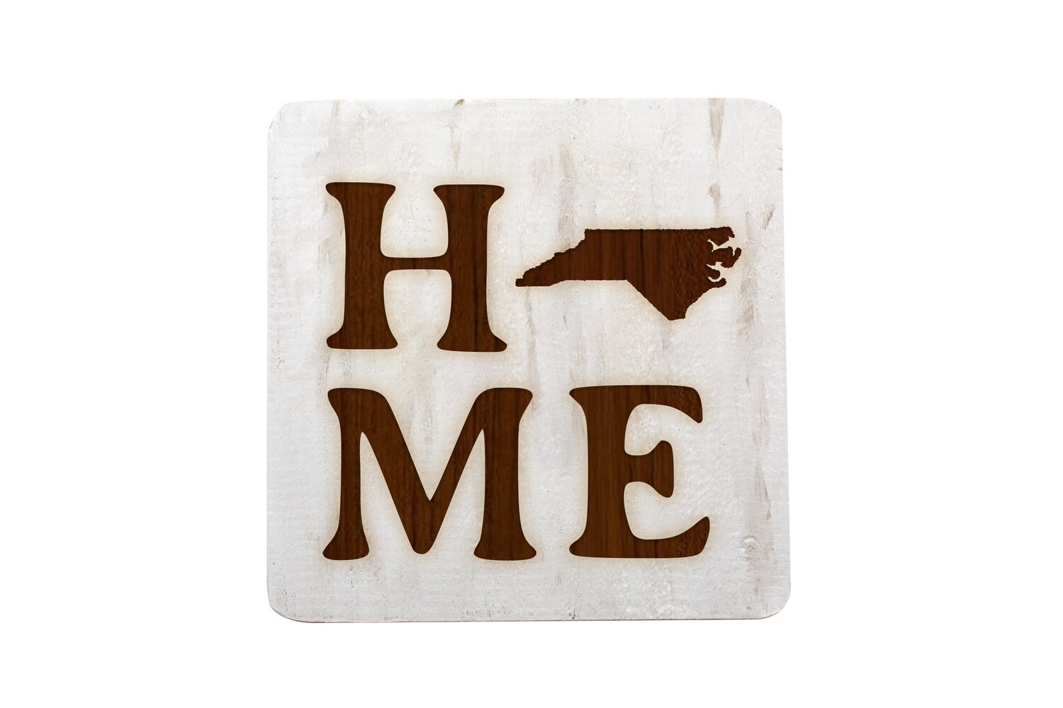 Home Customized w/State Hand-Painted Wood Coaster Set