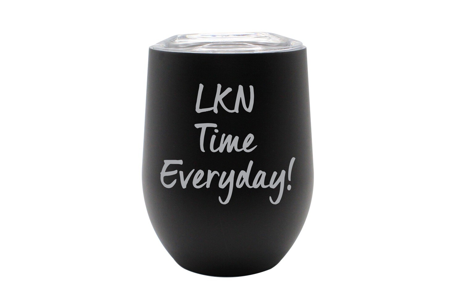 Customized Location "LKN" Time Everyday Personalized Tumbler 12 oz