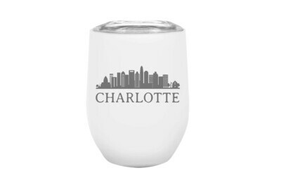 Custom City Skyline Insulated Tumbler 12 oz