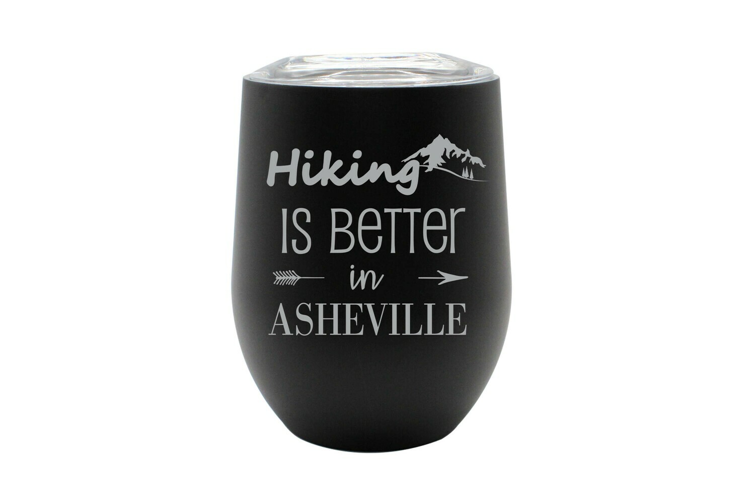 Hiking Customized with City/Location Insulated Tumbler 12 oz