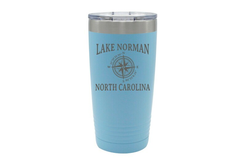 Custom Location with Latitude & Longitude Insulated Tumbler 20 oz