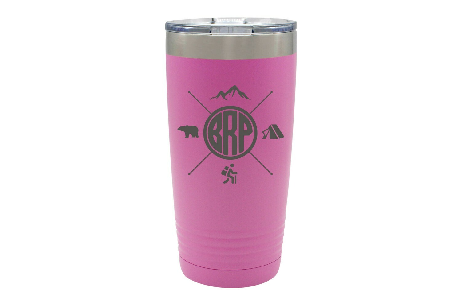 Recreation themes with Customized Location Abbreviation Insulated Tumbler 20 oz