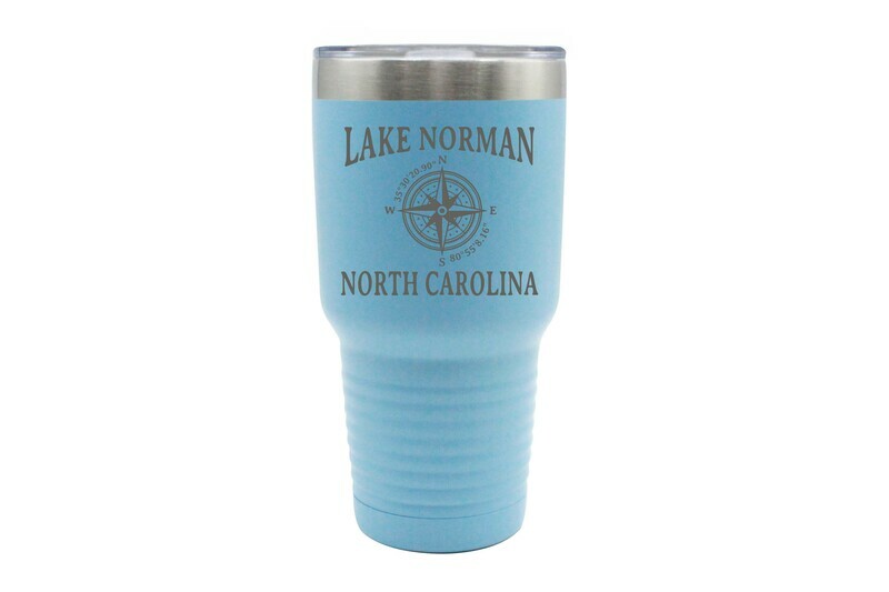 Custom Location with Latitude & Longitude Insulated Tumbler 30 oz