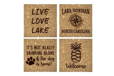 Cork Coasters ($19 for Set of 4)