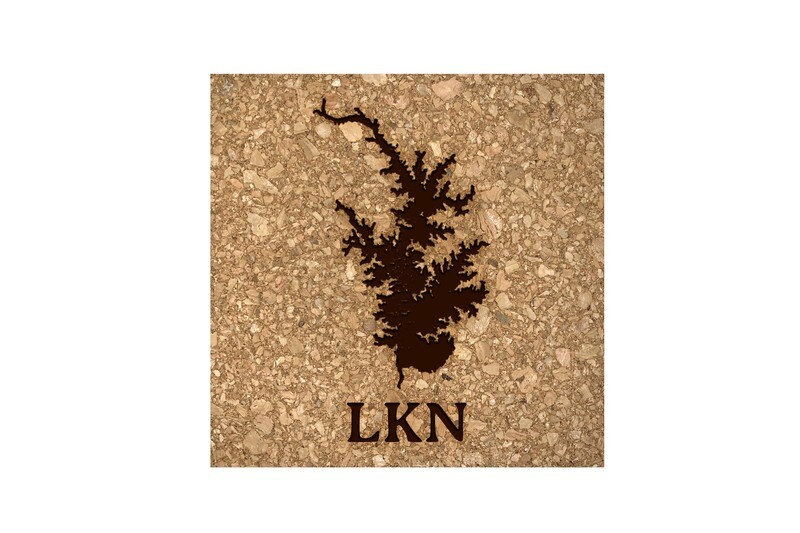 Body of Water Cork Coaster Set