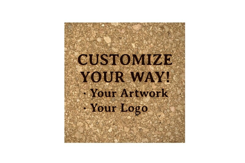 Customize Your Way Cork Coaster Set