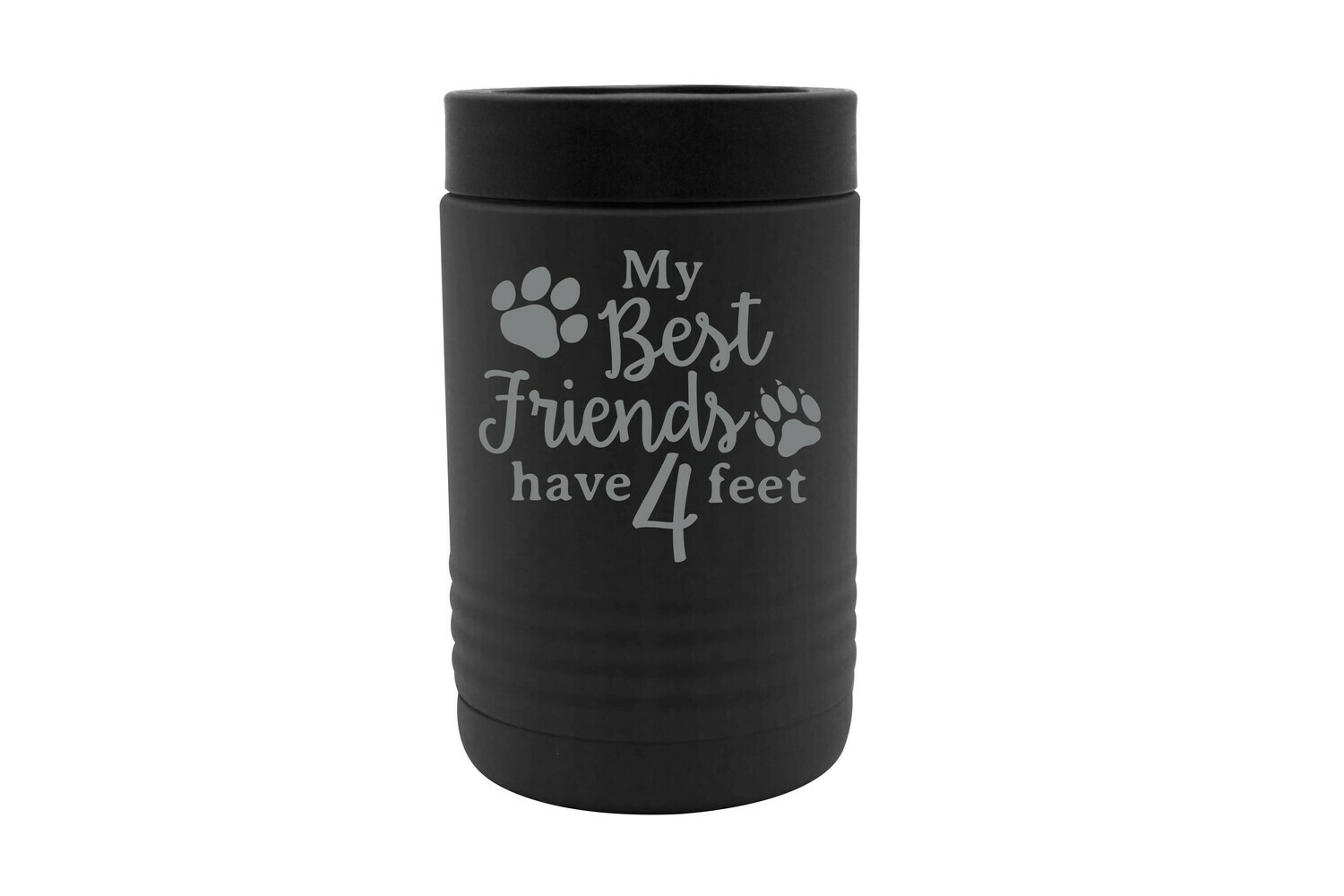 My Best Friends have 4 Feet Personalized Insulated Beverage Holder