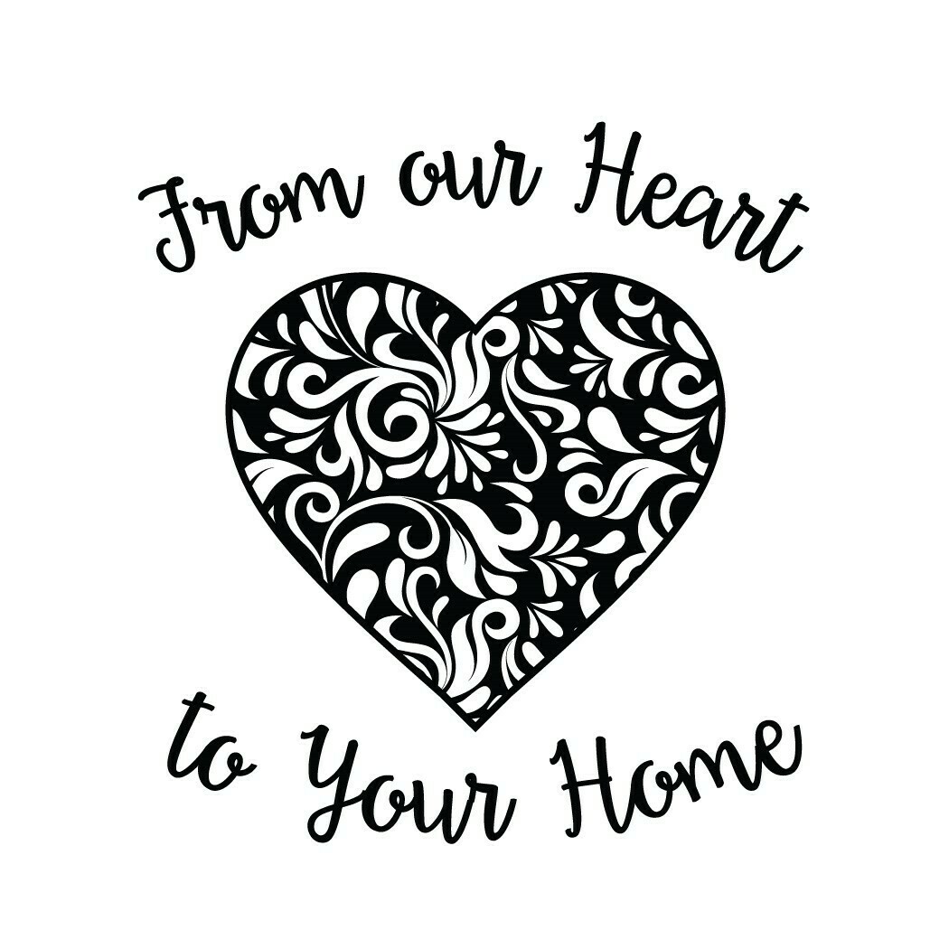 From Our Heart to Your Home Stemless Wine Glass