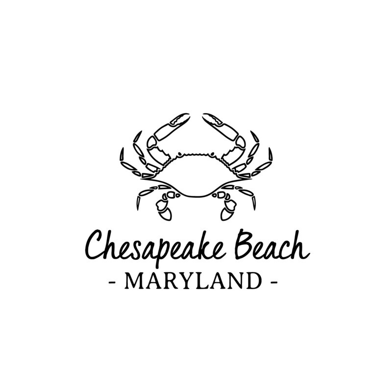 Crab Outline & Customized Location Wine Glass 19 oz