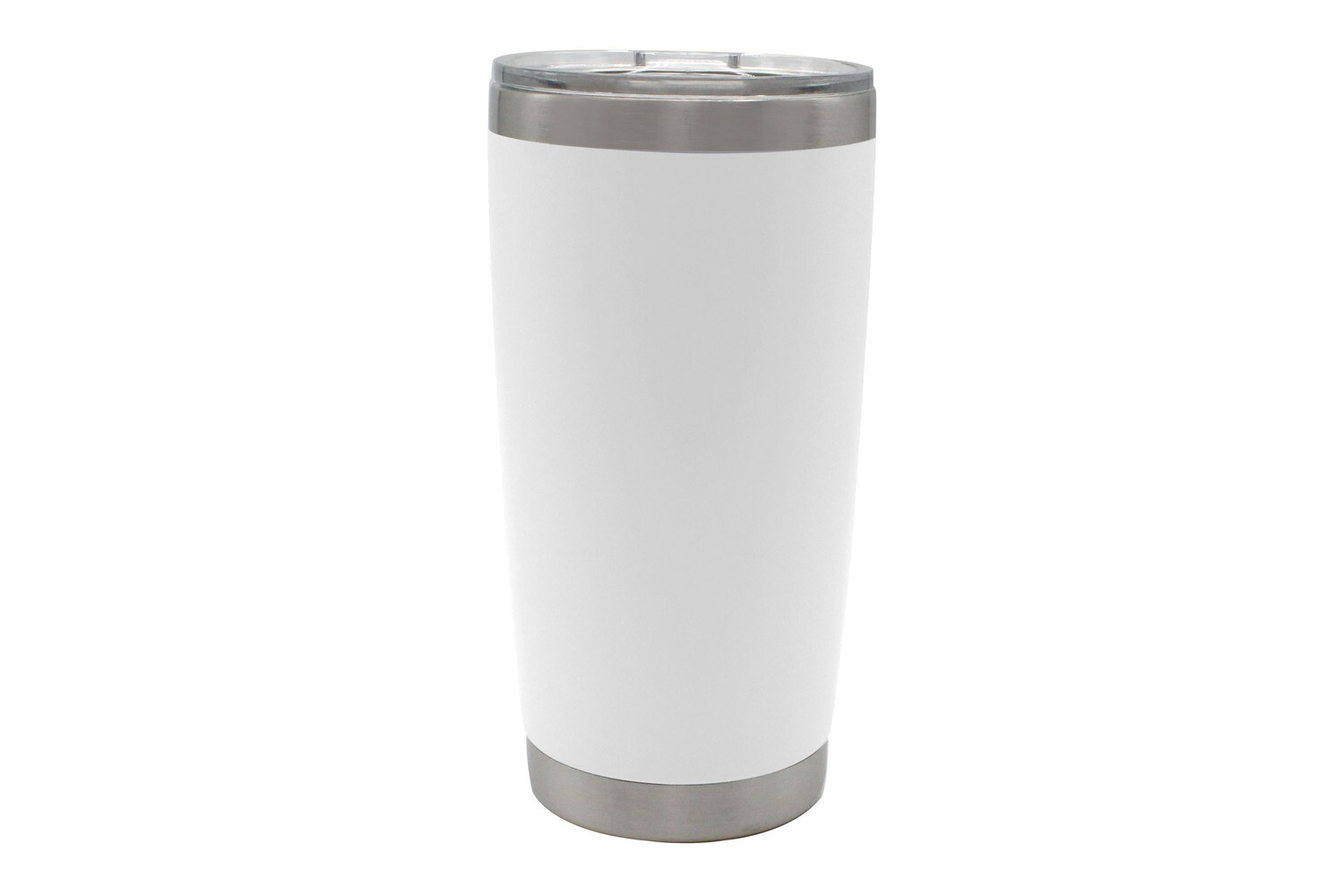 Limited Edition Color White 20 oz Insulated Tumbler (can be customized)