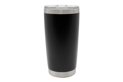 Limited Edition Color Black 20 oz Insulated Tumbler (can be customized)