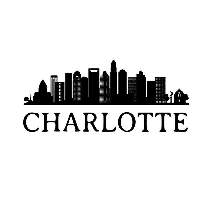 Customized City Skyline on Leatherette Coaster Set