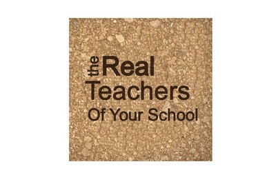 The Real Teachers of (Add Your School) Cork Coaster Set