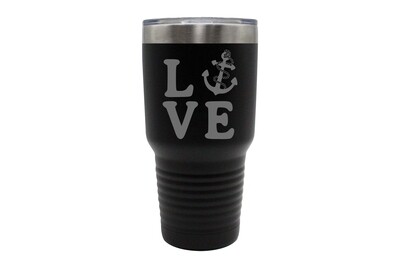 Love with Anchor Insulated Tumbler 30 oz