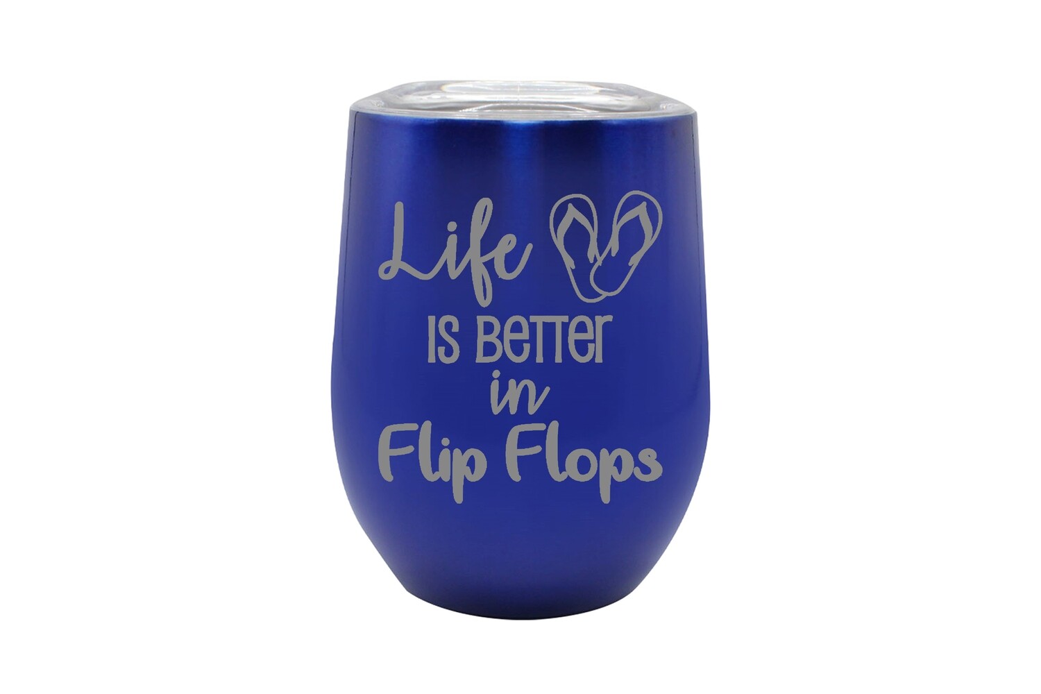 "Life is Better in Flip Flops" Insulated Tumbler 12 oz