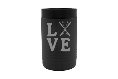 Love with Skis Insulated Beverage Holder