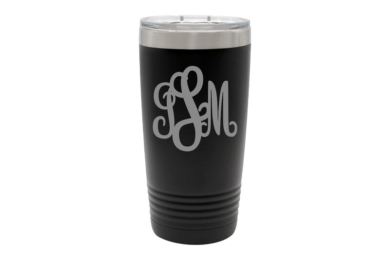 Monogrammed Insulated Travel Mug 20 oz