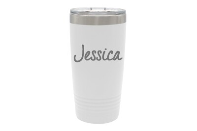 Personalized Insulated Coffee Tumbler with Name 20 oz