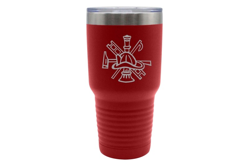 Custom FIREMAN/POLICE Insulated Tumbler 30 oz
