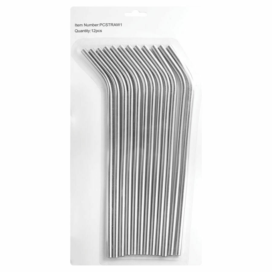 Stainless Steel Straw 12 Pack