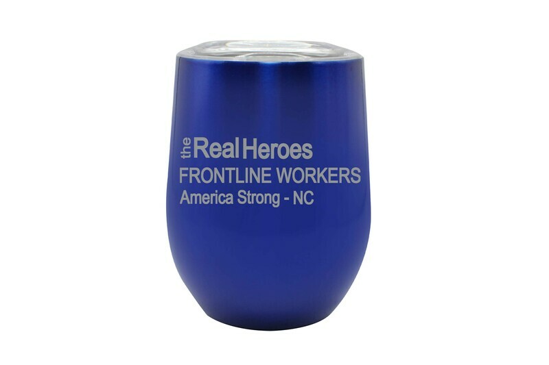 The Real Heroes (Customize Occupation & State)  Insulated Tumbler 12 oz