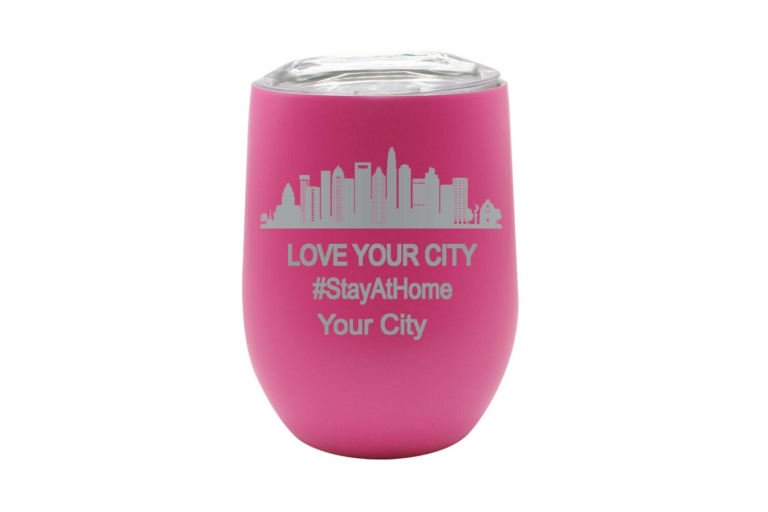 Love Your City/Community (Stayathome/Alonetogether) Insulated Tumbler 12 oz